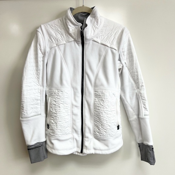 Lululemon Fleecy Keen Jacket Size 8 - Picture 5 of 11